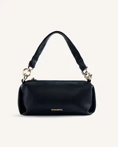 Сумка через плечо с металлической застежкой и молнией, с короткой ручкой Gioseppo, черный