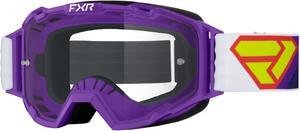 Мотокроссовые очки FXR maverick prime graphic, Red/Black/Purple/White
