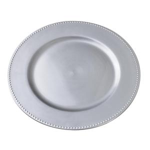 Тарелка Mondex серебристый, 33/1,5/33 см