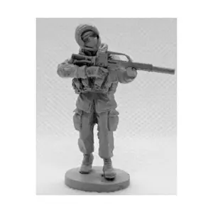 Российский ПМГ с HK G36 (стрельба с капюшоном для холодной погоды), Historical Miniatures (1:48) (Honourable Lead Boiler Suit)