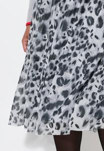 Юбка А-силуэта ANIMAL-MUSTER, ELASTIKBUND Angel of Style, серый