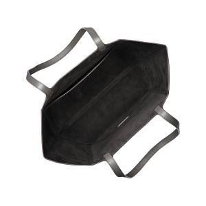 Сумка-шоппер из телячьей кожи большая на плечо женская каменный серый MICHAEL KORS