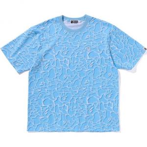 Футболка мужская синяя A Bathing Ape, синий