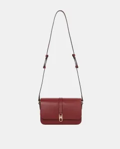 Бордовая сумка через плечо Tommy Hilfiger