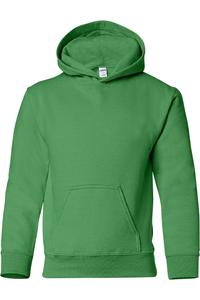Gildan Heavy Blend Детская Унисекс Толстовка с Капюшоном, зеленый