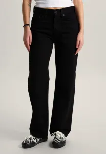 5. джинсы прямого кроя со средней посадкой. прямые джинсы. Vans, Black