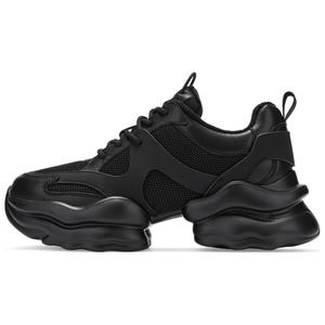 73Hours Кокосовое молоко желе низкие массивные кроссовки женские - черный (флисовая подкладка), цвет Black (Fleece-Lined)