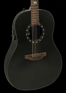 Ovation 1516 Ultra Series Средней Глубины Акустико-Электрогитара Цвет «Пич Блэк»