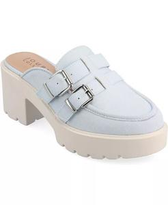 Женские сабо на платформе Brydie Journee Collection, синий