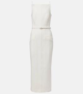 Миди-платье из крепа Roland Mouret, Cream