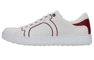 Кеды мужские Ferragamo, белый / красный