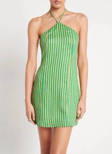 Платье Muthia мини в полоску Bau-Bau FAITHFULL THE BRAND, Bau-Bau Stripe Print