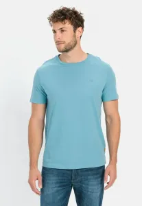 Mit rundhals basic tshirt Camel Active, Steel Blue