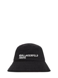 Шляпа KARL LAGERFELD JEANS, черный деним