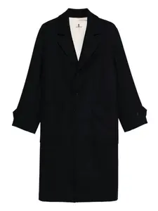 Пальто с накладными карманами Barena, синий