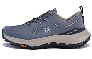 Кроссовки Rockridge Outdoor мужские низкие дымчато-серые AS, угольно-серые CI, лесной зелёные FO KOLON SPORT