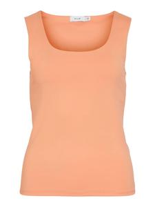 VILA Топ 'VIKenza' в абрикосовом цвете