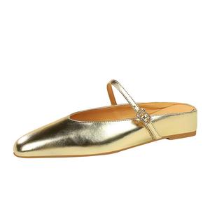 Женские сандалии с резиновой подошвой, устойчивой к истиранию и нескользящей подошвой, с закрытым носком QITUMAUL, White[Heel Height 3Cm]