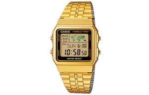 CASIO Часы G Shock A500WGA 1, Gold Dial