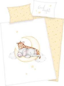 Детское двустороннее постельное белье 207388 2 шт. Herding, белый