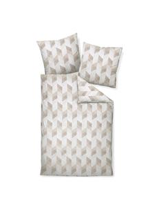 Постельное белье из натурального Janine, 155 x 220 + 80 x 80 см