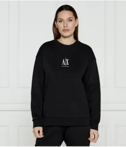 Толстовка relaxed fit Armani Exchange, черный