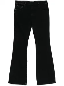 Расклешенные джинсы средней посадки ENTIRE STUDIOS, серый