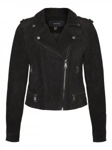 Кожаная куртка Vero Moda, черный