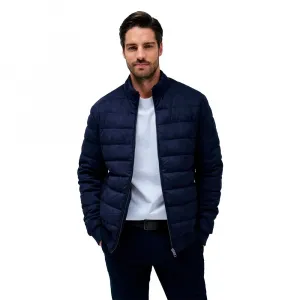 Бомбер Salsa Jeans 21010233 стандартного кроя, синий