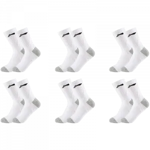 Унисекс баскетбольный носок LINING, белый