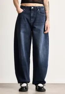 Джинсы с высокой посадкой и широкими штанинами-баллонами Tommy Jeans, Denim Blue Black