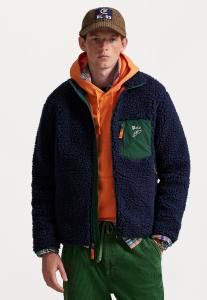 Куртка Polo Ralph Lauren LOGO PILE FLEECE JACKET, Cruise Navy/Black