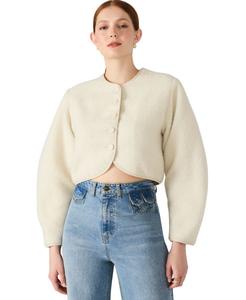 Женская куртка с длинными рукавами Emili Steve Madden, Cream