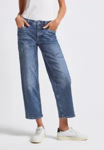 Джинсы прямого кроя Street One, Blau