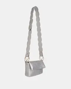 Регулируемая сумка через плечо модель ALE It's Lava, серебряный