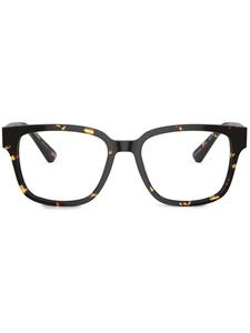 Prada Eyewear очки PR A09V Havana Black / Yellow, черный
