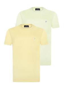 Классическая футболка Jacey Quinn Shirt, цвет yellow/green