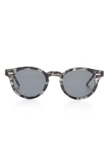 Солнцезащитные очки в круглой оправе Thom Browne Eyewear, серый