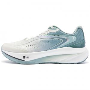 Кроссовки для бега Shadow 1.0 мужские с низким верхом цвета березы, белый/горные зеленый Qiaodan