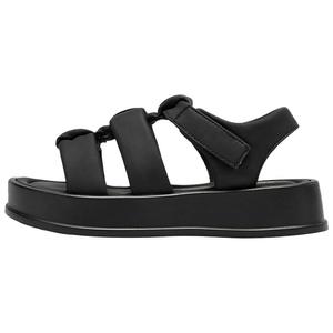 DAPHNE Пляжные сандалии женские черные, экрю-черные, цвет Black