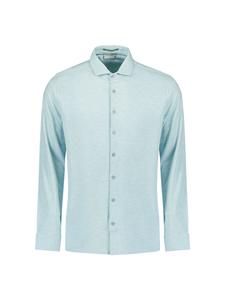 Рубашка на пуговицах классического кроя No Excess, Light blue