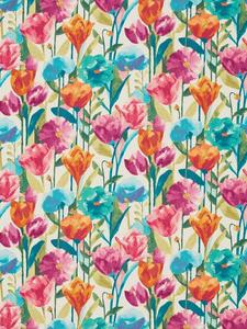 Шторы Verdaccio на заказ Harlequin, Turquoise/Lime