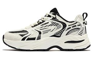 Женские кроссовки Kaiyuan 1.0 Lifestyle с низким верхом бежевого/черного цвета Qiaodan