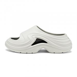 HLA Скользоустойчивые мужские шлепанцы-слипоны белые, цвет White