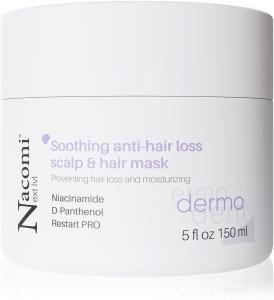 Успокаивающая маска Next Level Dermo для волос и кожи головы Nacomi, 150 мл
