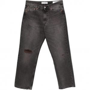 Джинсы с эффектом потертостей OUR LEGACY, серый