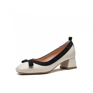 Туфли на высоком каблуке 4 см, женские, цвета экрю Zomila, Ecru