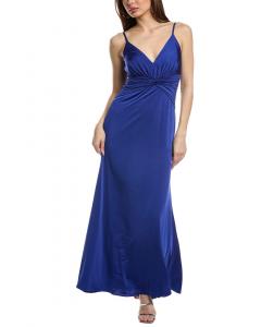 Платье Eliza J с присборенной линией под грудью, синий