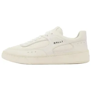 Кроссовки с кожаными вставками BALLY, White