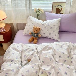 Avivi Комплект постельного белья из 4 предметов (простыня 180 см, пододеяльник 200х230 см), 100% хлопок, цвет HH-Qili Xiang